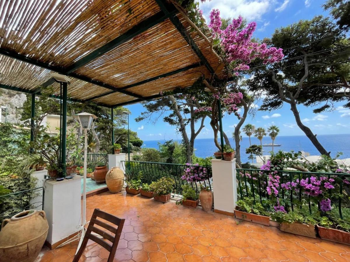 Terrazza Mare Marina Piccola Lägenhet Capri Exteriör bild